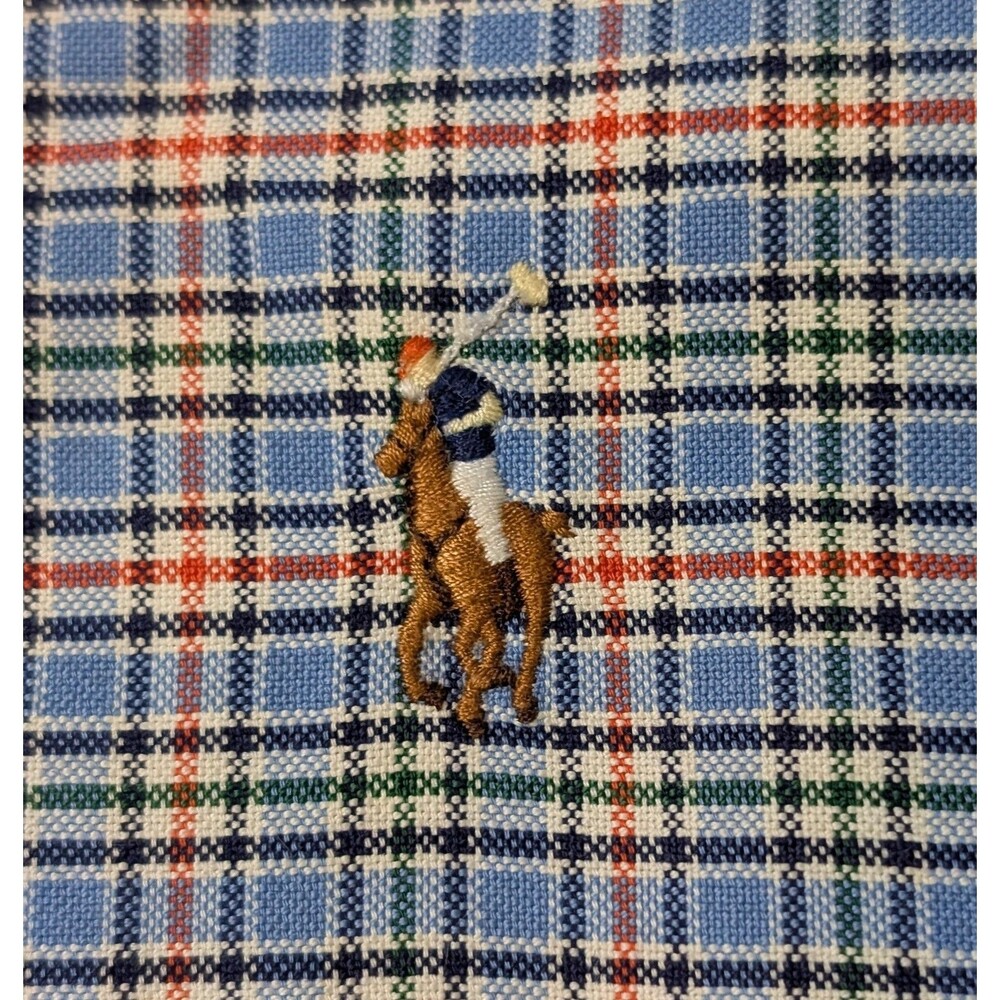 Ralph Lauren Size XLT Tall Button Down Shirt Multicolor Plaid Long Sleeve - Picture 4 of 8